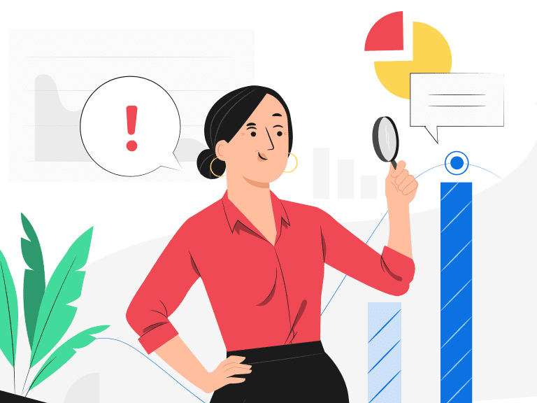 person working on B2B SaaS competition analysis